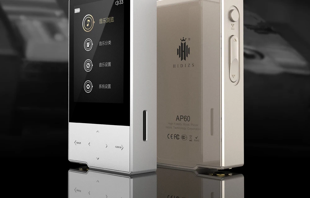Hidizs AP60 II HiFi портативный Bluetooth 4,0 Apt-x DSD USB DAC FLAC AAC APE MP3 мини музыкальный плеер AKM4452VN MAX97220A AP60II