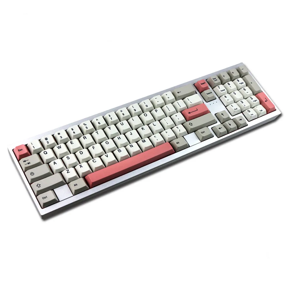 9009 colorway 169 Вишневый профиль краситель Sub Keycap набор Толстая PBT пластиковая