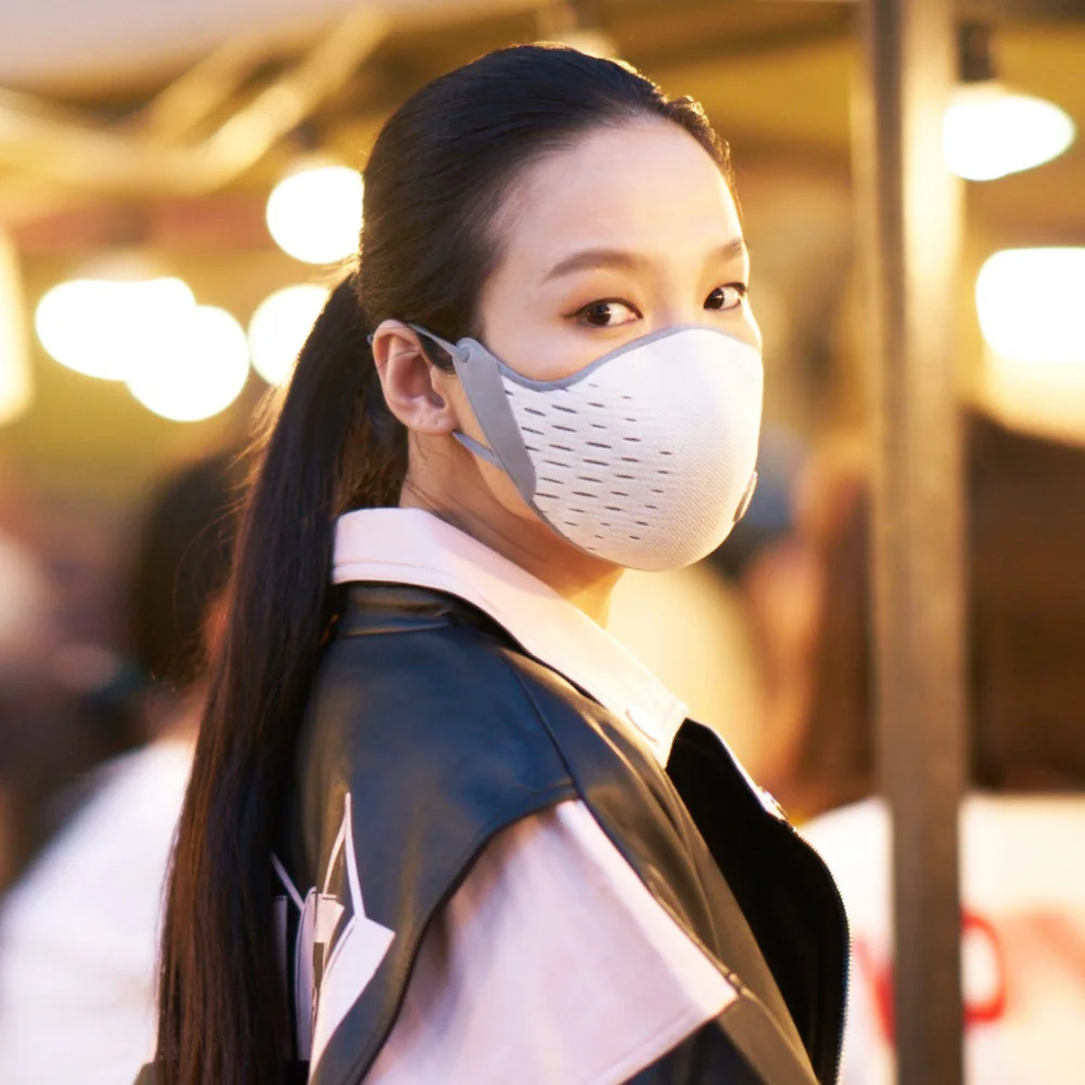 Xiaomi AirPOP активная маска для рта и лица анти-туман PM2.5 маска для велоспорта из дышащего материала с Сменный фильтр для лица Защитная Крышка маска