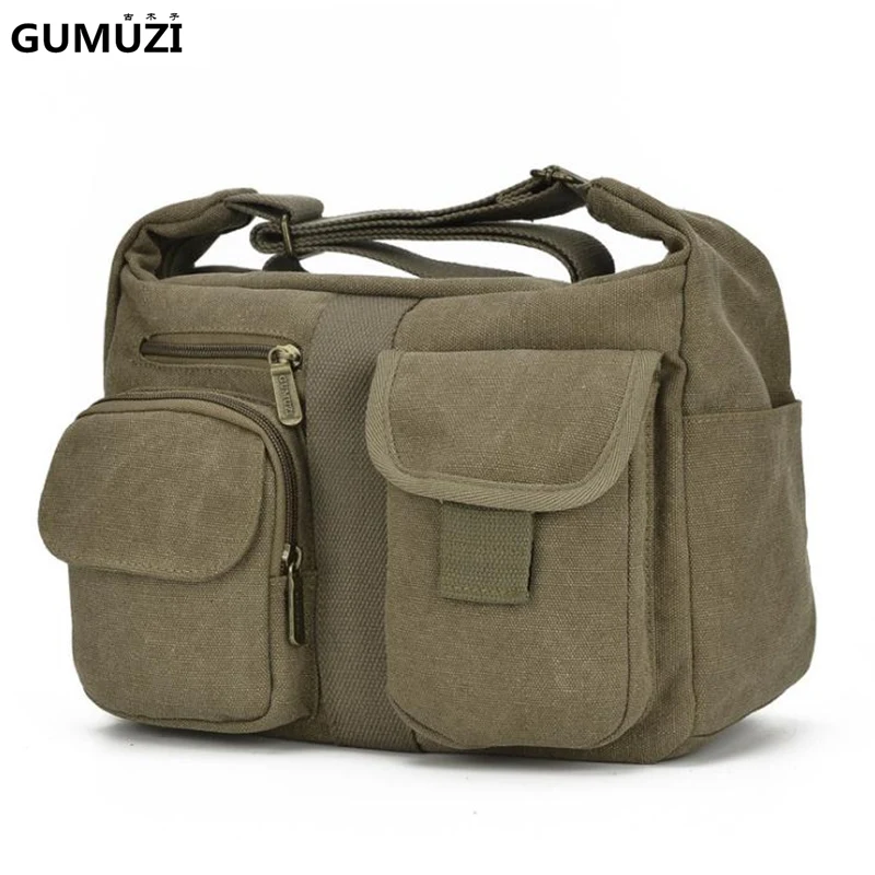 

Gumuzi Casual Canvas Women Shoulder Bags Fashion Ladies Shoulder Crossbody Bags High-capacity Woman Messenger Bag Handbag