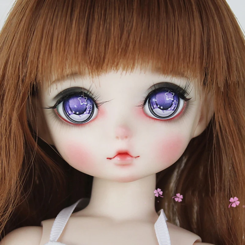 Акрил Фэнтези звезда DIY BJD куклы глаз 14 мм 16 18 20 22 24 глазного яблока для 1/3 1/6 1/4 кукла