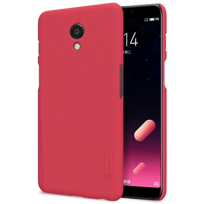 Для Meizu MS6 чехол с защитой экрана Nillkin матовый защитный ПК Жесткий s матовая задняя