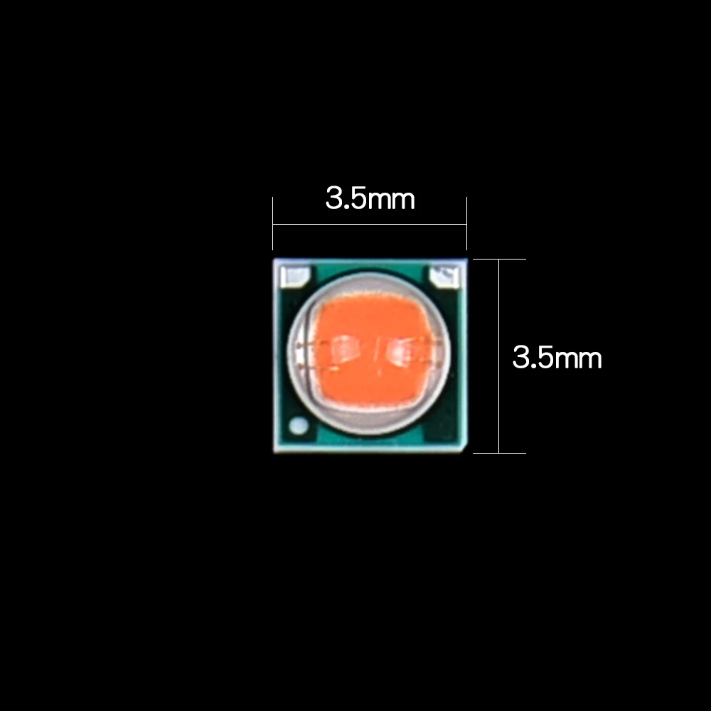 1000 шт. оптовая продажа 1-3 Вт CRI 80 привело чип красный 660nm синий 450nm красочные завод