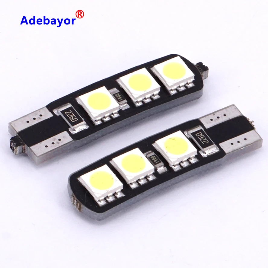 Светодиодные лампы canbus 30 x T10 W5W 194 5050 6 яркие светодиодные лампы|5050 canbus|car lightbulb led |