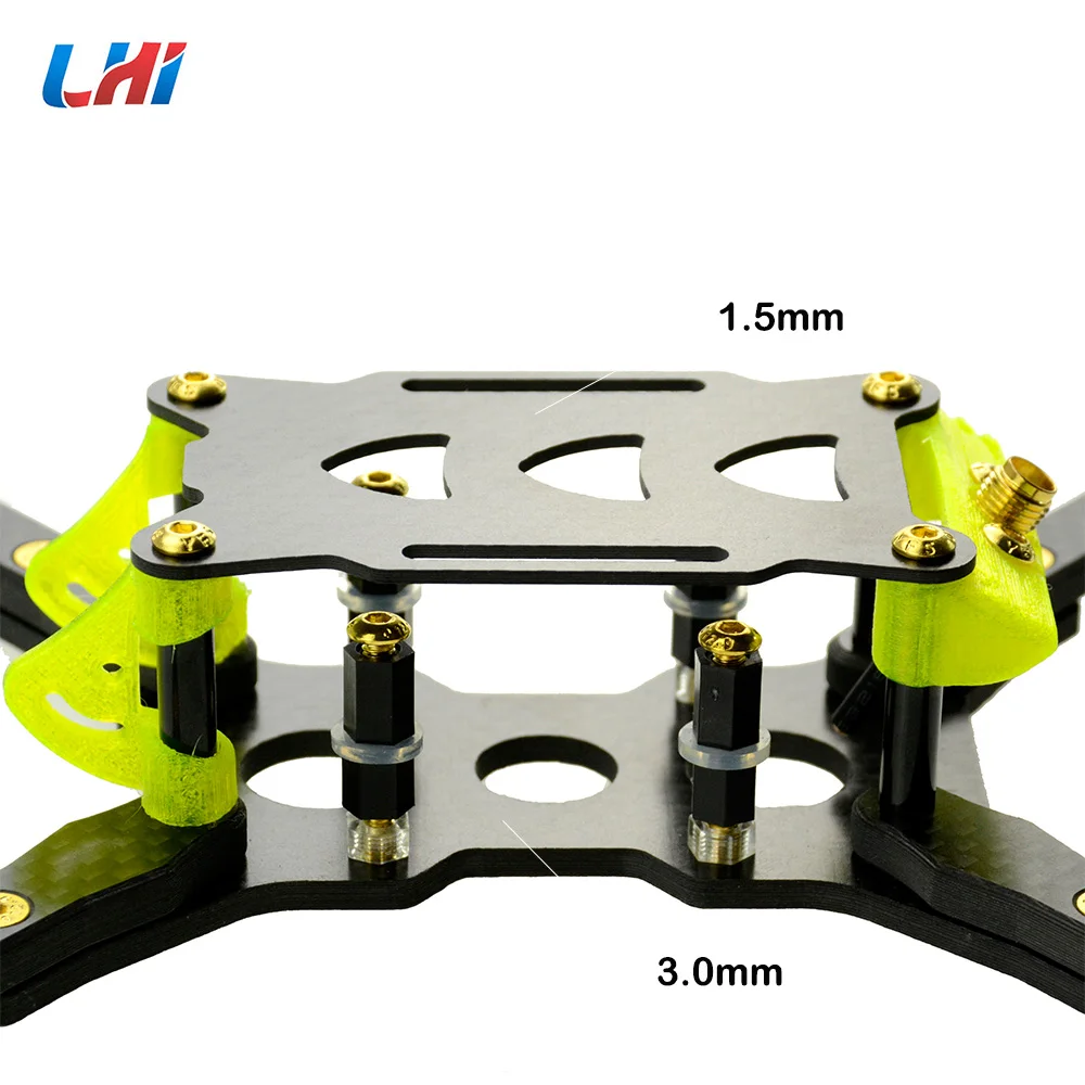 LHI 218 мм Mantis Квадрокоптер карбоновая Рамка комплект 5 толщина руки для DIY RC FPV