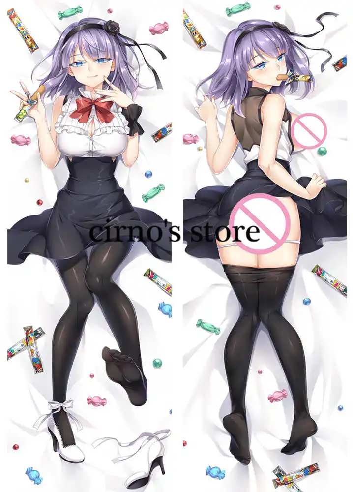 Магазин cirno's hot anime dagashi kashi персонажи сексуальная девушка shidare hotaru наволочка для