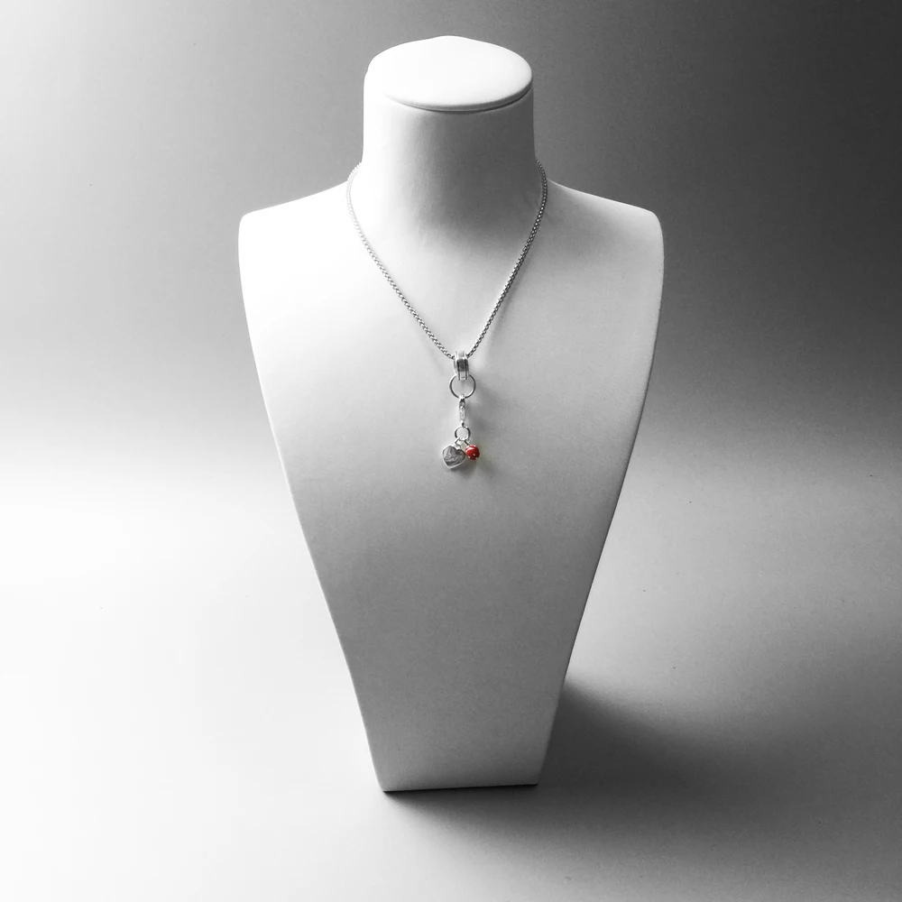 Sweet Heart &amp Клубника Подвески Fit Браслет И Сумка Симпатичные 925 пробы серебро DIY