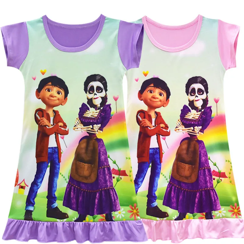 Kids child children Mia and me dress Cartoon Clothes clothes Short Sleeve Dress COCO MIA 8859 | Детская одежда и обувь