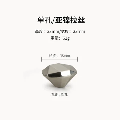 stain nickel knob 128 192 мм современный простой модный матовый латунный кухонный шкаф для шкафа дверная ручка пятнистая никелевая черная ручка для ящика шкафа - Цвет: stain nickel knob