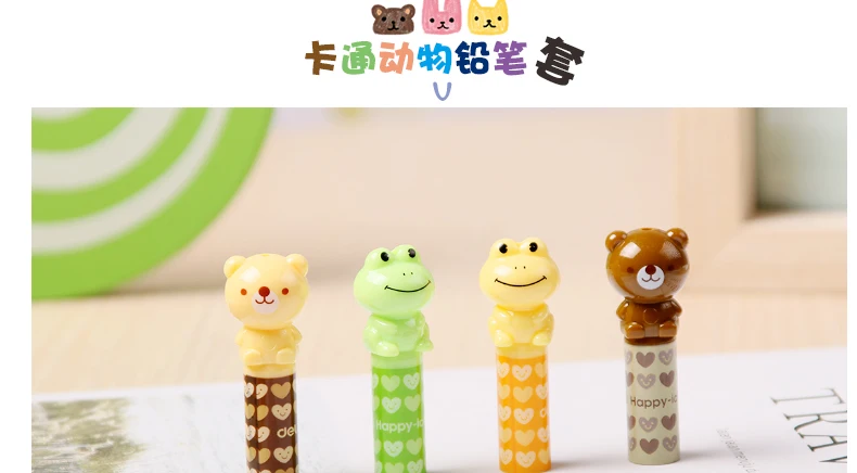 Deli Kid колпачки для карандашей для защиты карандашей набор 16/24 шт./партия Студенческие карандаши