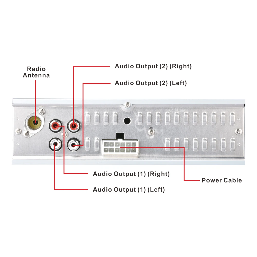 12 В в тире автомобиля радио аудио стерео Bluetooth беспроводные приемники USB/SD/MMC MP3 плеер FM радио с пультом дистанционного управления