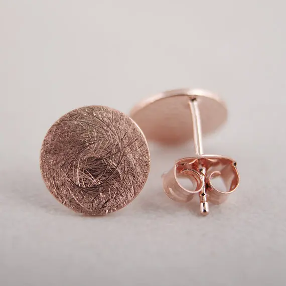 Yiustar новые модные женские туфли круглый нуля Серьги гвоздики Druzy точка ювелирные