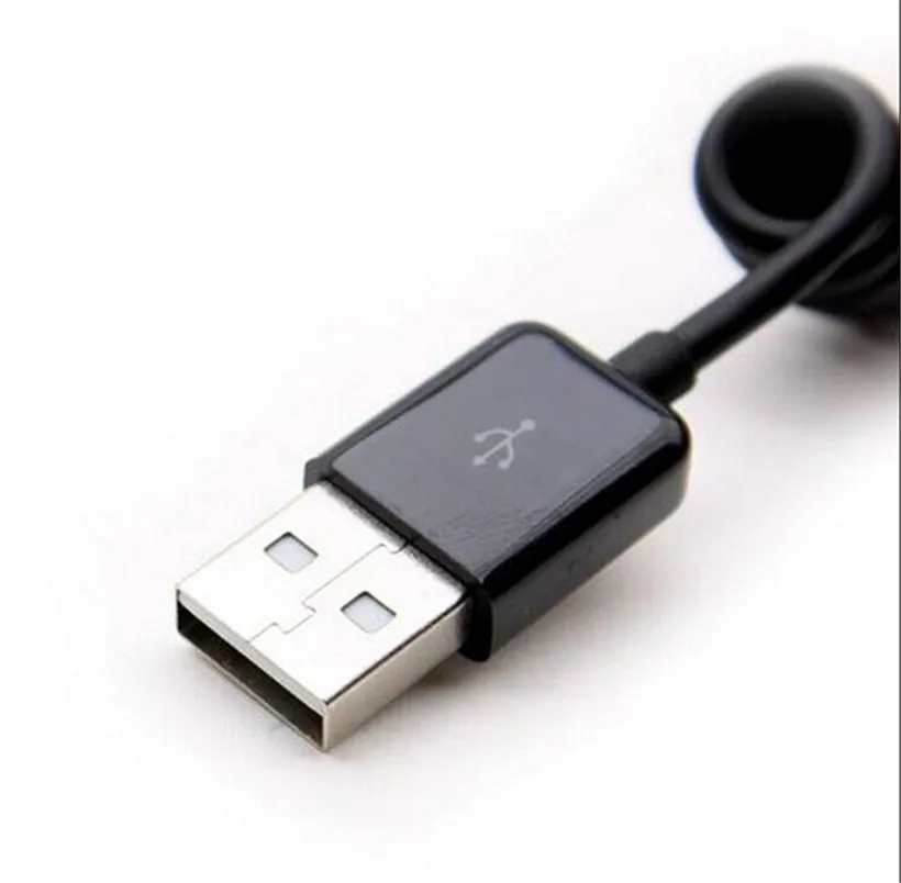 Пружинный плетеный кабель Micro USB для быстрой зарядки и передачи данных смартфонов
