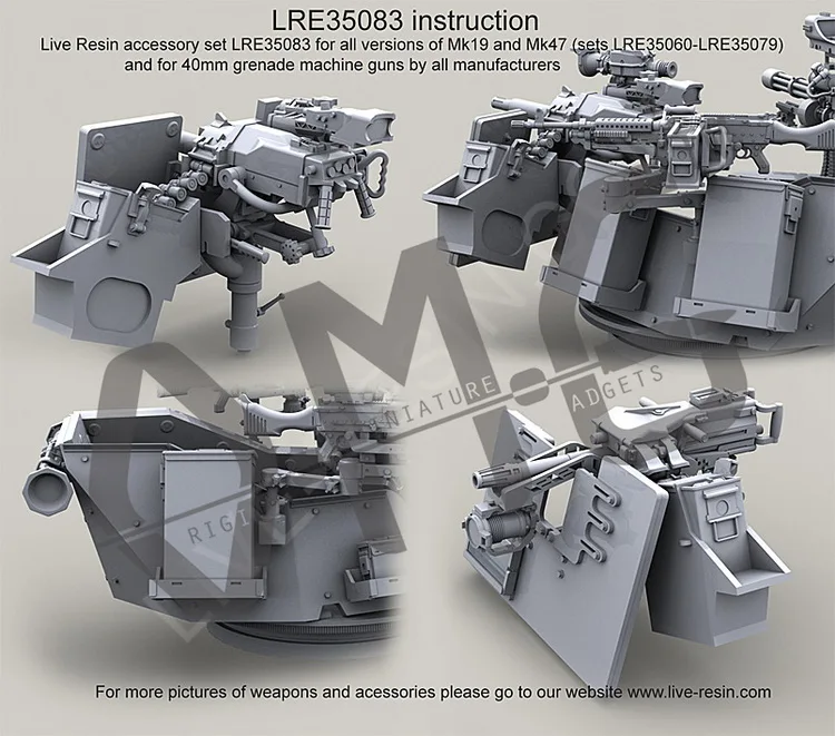 [Набор моделей в масштабе] искусственная смола фотосессия 1/35 модель MK47 MK93
