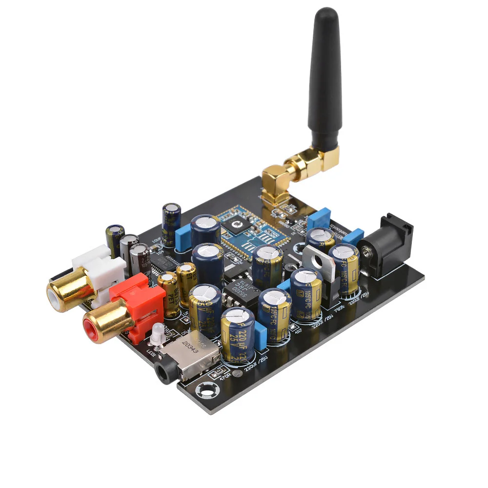 

AIYIMA CSR8675 Wireless Bluetooth 5.0 Receiver Board PCM5102 Decoder Board With Antenna JRC5532 Op Amp
