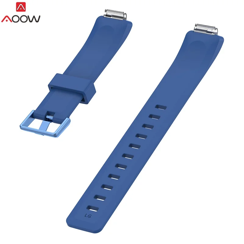 dark blue Силиконовый Браслет Ремешок Браслет для Fitbit Inspire/Inspire HR трекер активности умные часы замена часы ремешок на запястье - Цвет ремешка: dark blue