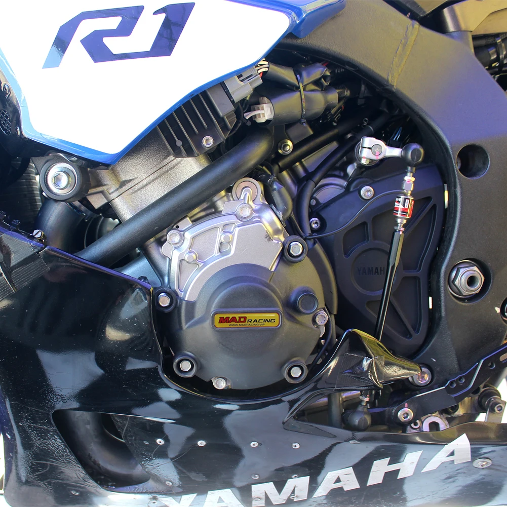Для Yamaha YZF-R1 216 мотоциклы защита двигателя Черная защитная крышка Рамка слайдер