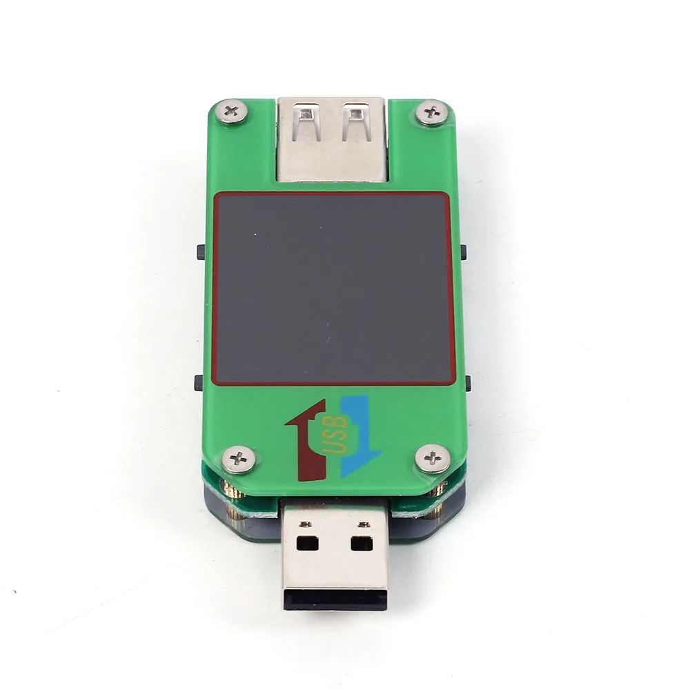 UM24 USB 2 0 IC тестер Вольтметр Амперметр ЖК-цифровой мультиметр-термометр измеритель