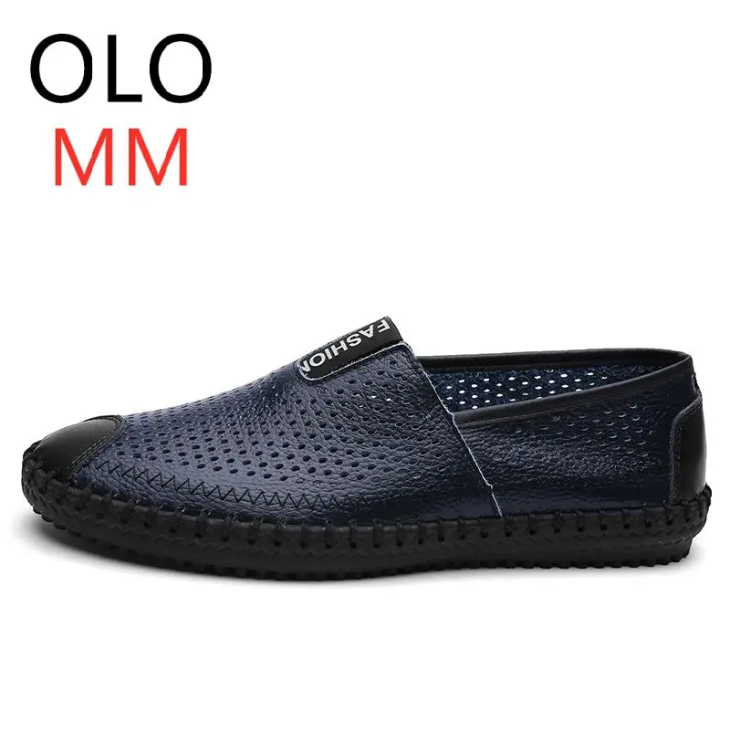 OLOMM/мужская повседневная обувь из кожи коллекция 2019 года мужские лоферы мокасины