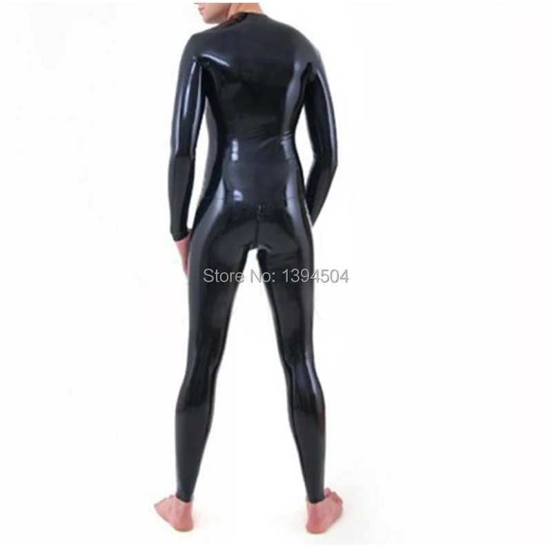 Мужской латексный костюм zentai cekc черные сексуальные экзотические боди ручной