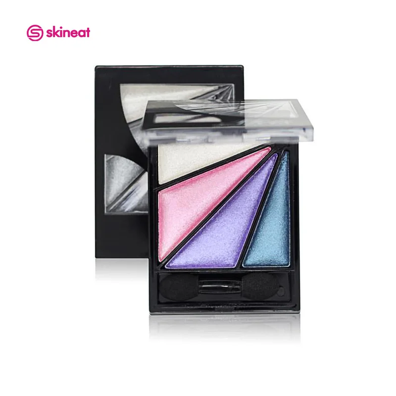 Skineat 4 Цвета Профессиональные Тени легко носить Shimmer Eyes Макияж Красота для век