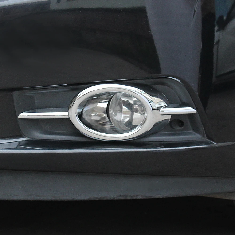 ABS Хром Передняя противотуманная фара крышка рамка отделка и украшение для Chevrolet