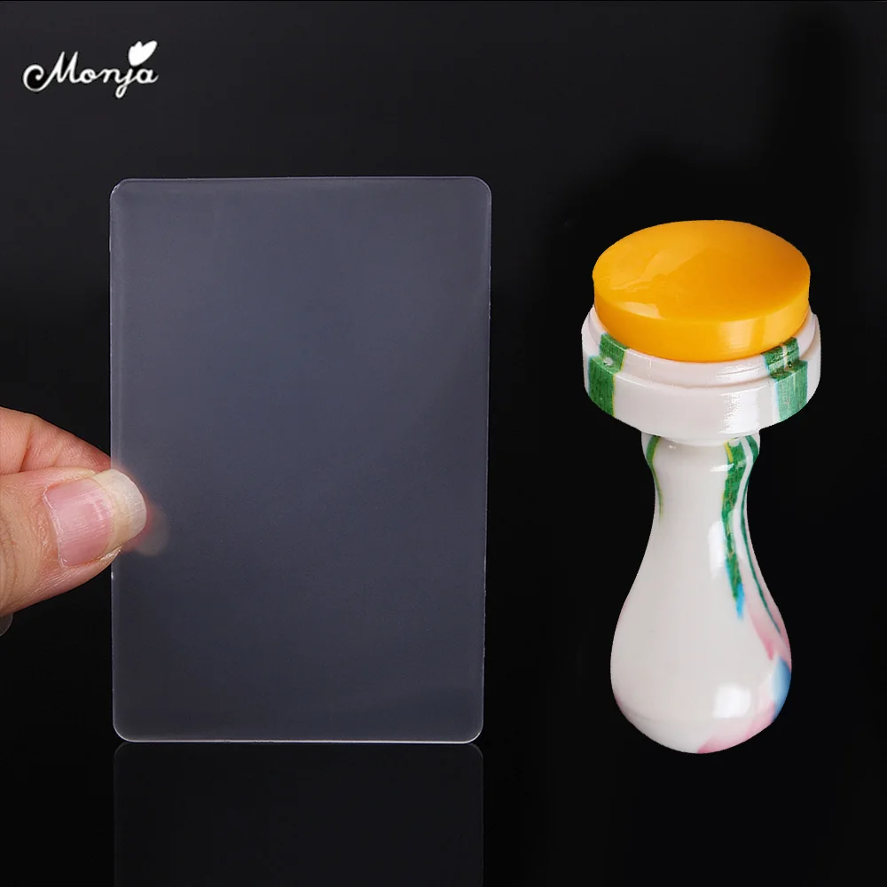 

Nail Stamps Polish Print Nail Stamping Plate Tools DIY Stamp Scraper Manicure Nail Art Stencil Tools Kits