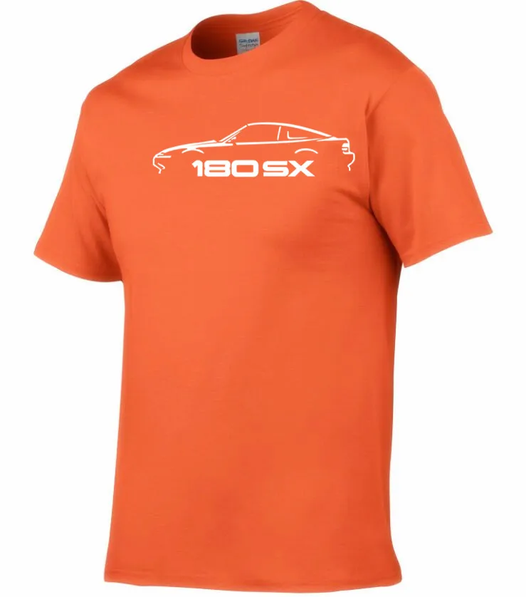 AUTOTEES футболка для японского NISSAN 180SX CAR ENTHUSISTS|Мужские футболки| |