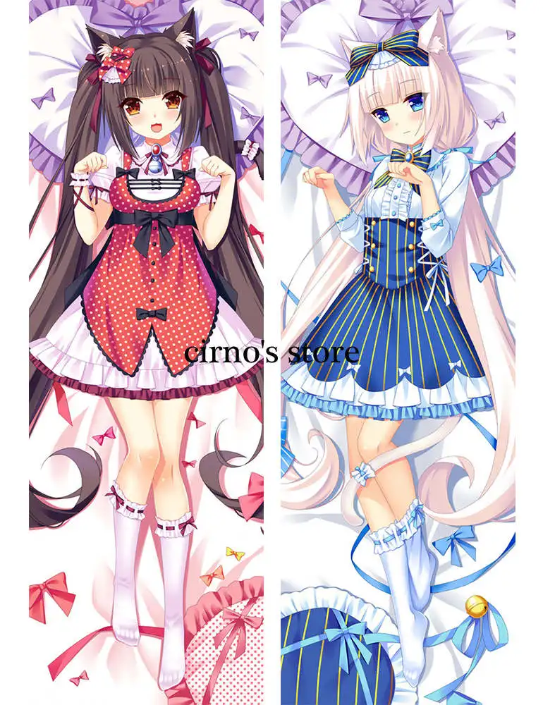 Магазин cirno популярная наволочка для подушки galgame neko para с сексуальными ушками