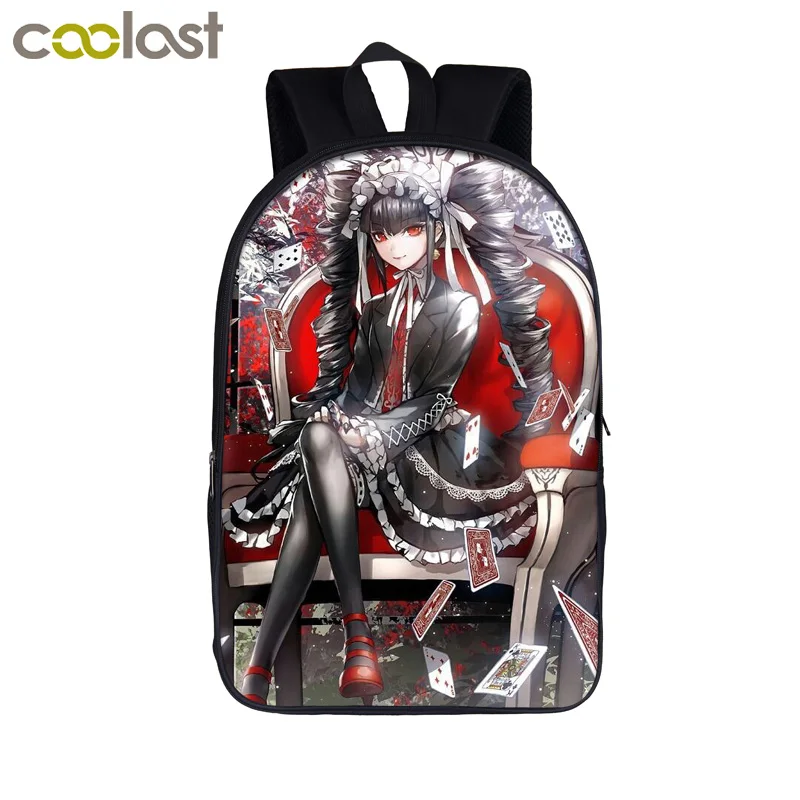 Аниме Danganronpa рюкзак для подростков мальчиков и девочек Dangan Ronpa детские школьные сумки Monokuma рюкзак для детей студенческие сумки для книг подарок