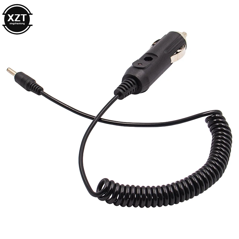 12V автомобильный прикуриватель Зарядное устройство DC Мощность гнезда адаптеров 1,5 м кабель 3,5 мм x 1,35 мм