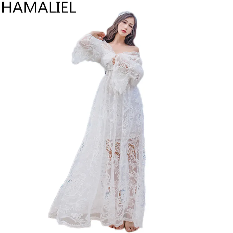HAMALIEL 2018 винтажное женское макси платье сексуальное с вырезом лодочкой летнее