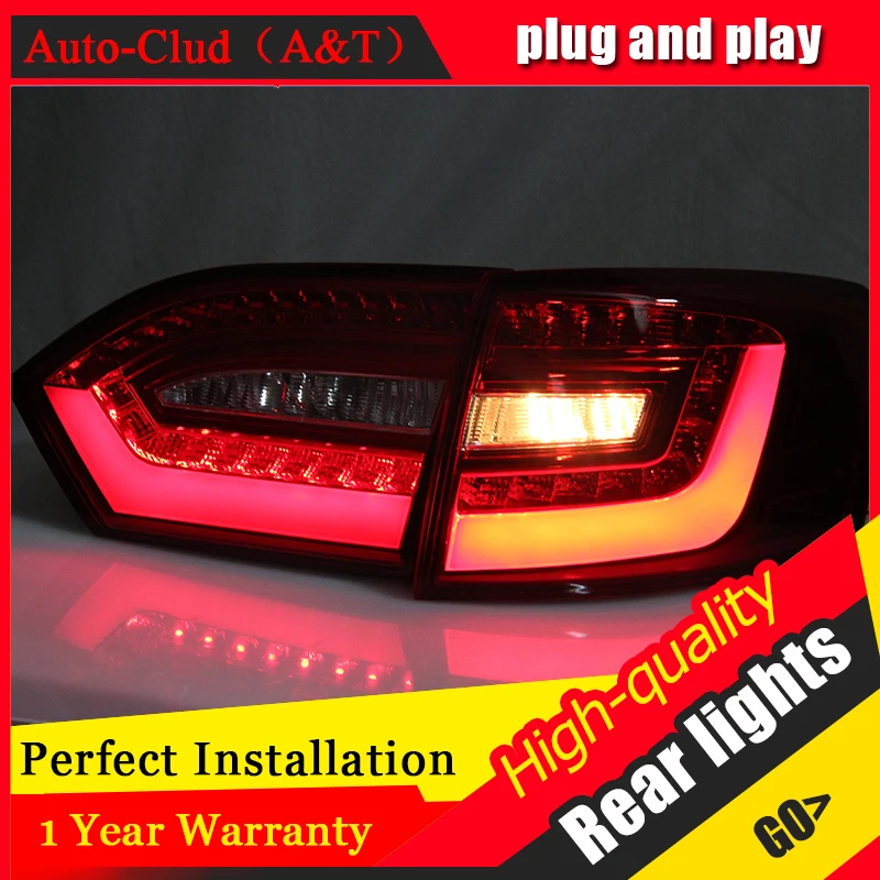 Автомобильный Clud автомобильный Стайлинг для VW Jetta Taillights MK6 светодиодный ная