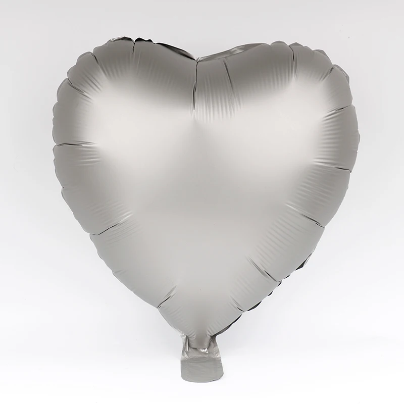 5pcs metalic silver 5 шт., 18 дюймов, радужные шарики из фольги разных форм, украшения для дня рождения, Детские праздничные принадлежности для маленьких девочек, свадебные сувениры, воздушные шары - Цвет: 5pcs metalic silver