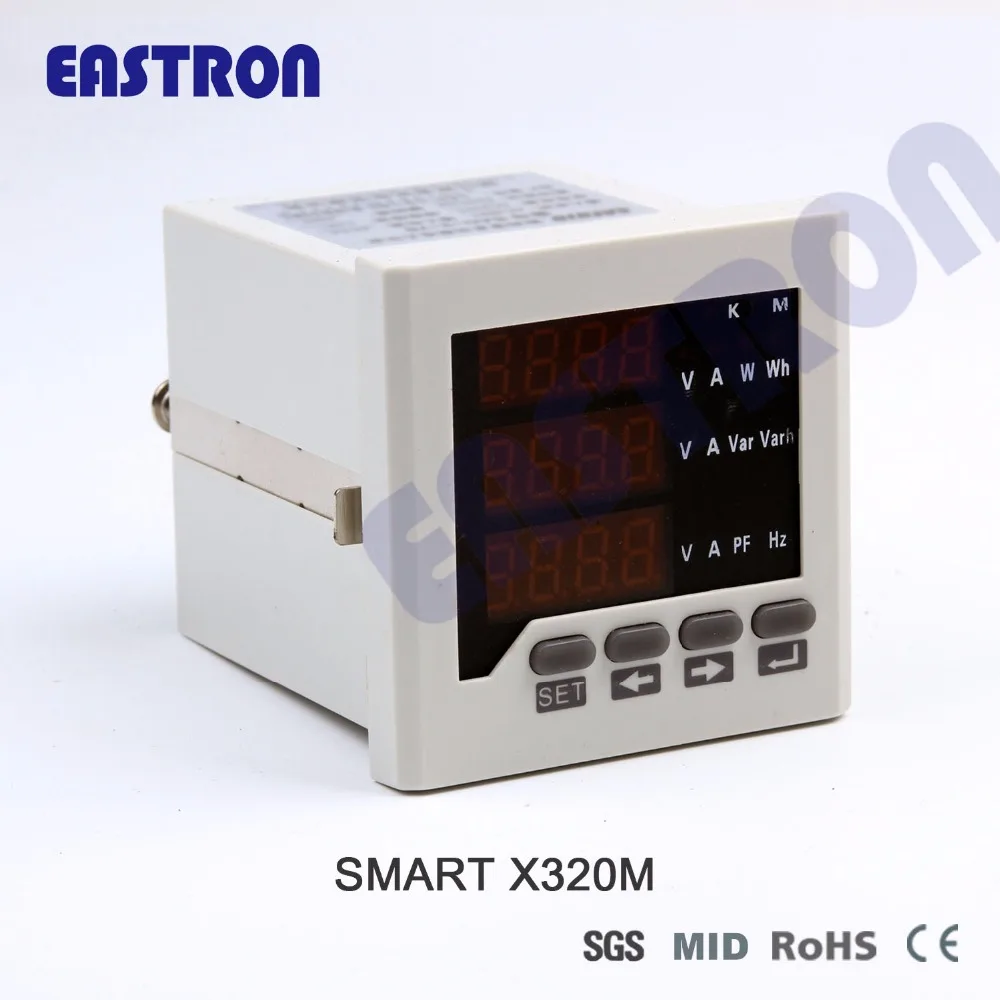 Интеллектуальный измеритель мощности EASTRON Smart X320M многофункциональный панельный