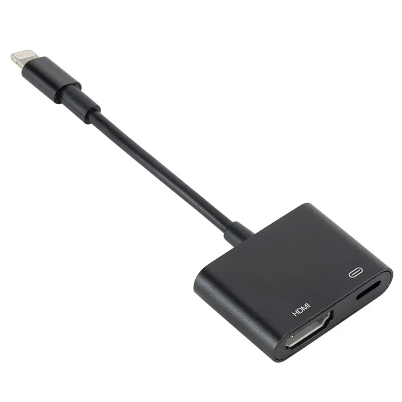 Новое поступление Профессиональный HDMI кабель адаптер для Apple интерфейс 8Pin к