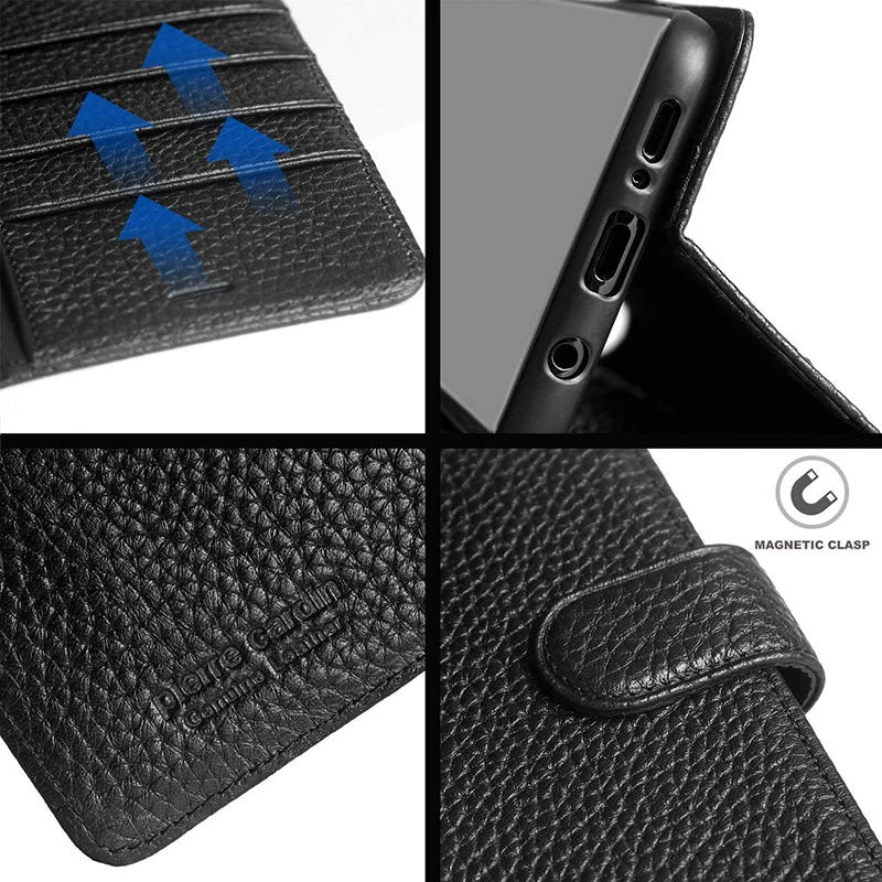 'Scarecrow' Чехол-книжка из натуральной кожи для samsung Galaxy S9 Роскошный чехол-бумажник с карманами для карт Чехлы для samsung Galaxy S9
