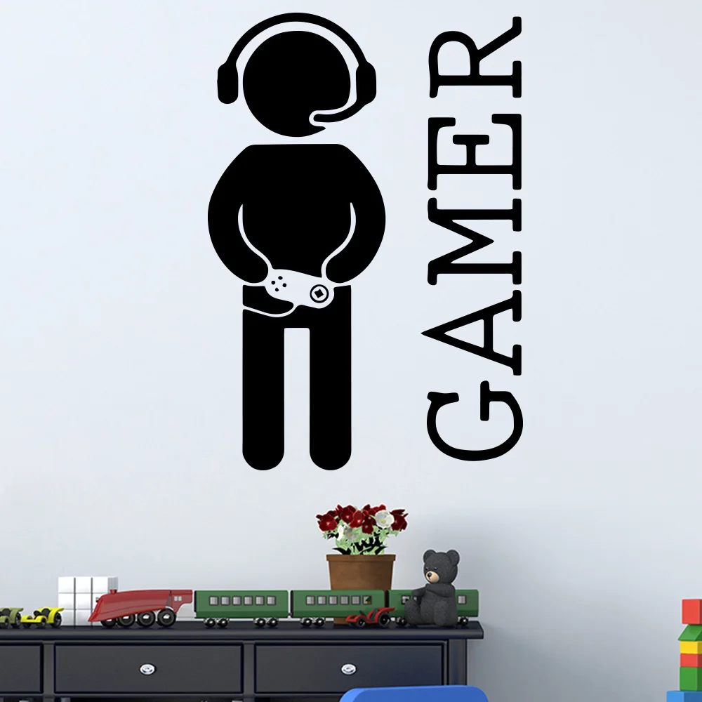 Diy gamer самоклеющиеся виниловые обои детская комната природа Декор ПВХ бледно