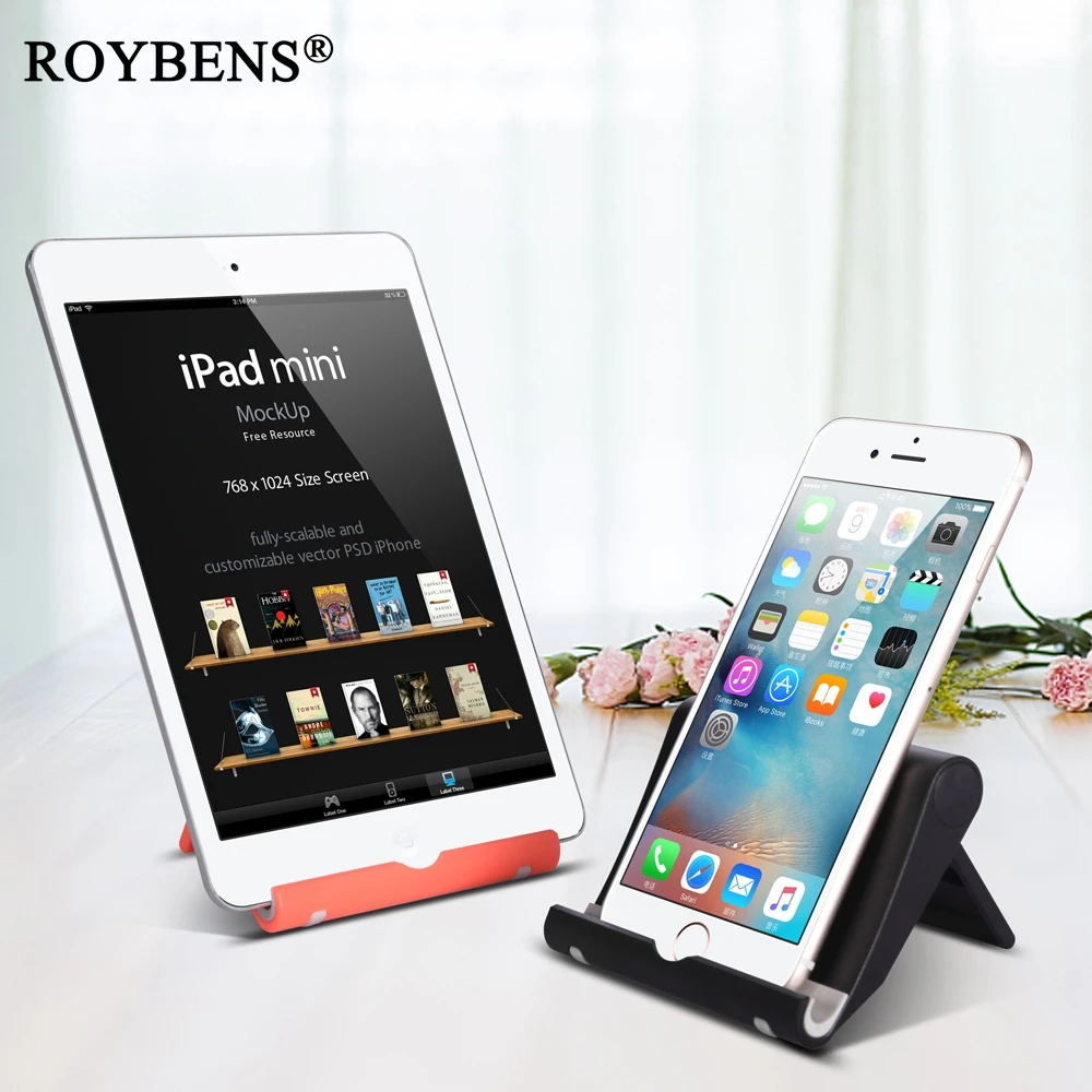 Roybens Universal Mobile Phone Holder For iPhone X 8 7 Stand Desk Flexible Huawei Samsung | Мобильные телефоны и
