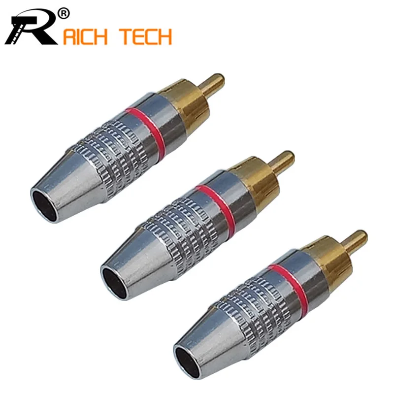 3 шт. разъем rca для микрофона 6 мм | Обустройство дома