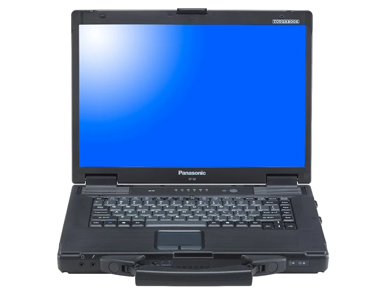 Б/у Panasonic CF 52 CF52 Военная Униформа Toughbook диагностики ноутбук работать с icom a2/mb star c3 c4