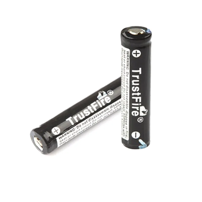 TrustFire 10440 3 7 V 600mAh литий ионная аккумуляторная батарея с PCB защитой источник