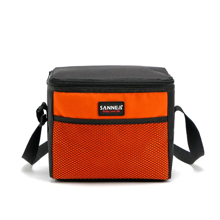 Orange 5L Оксфорд термо PEVA сумки для обедов для детей взрослых еда Ланч пикника сумки-холодильники изолированные хранения свежести сумки - Цвет: Orange