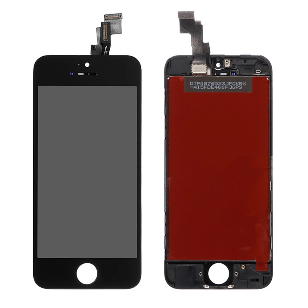 For Apple iPhone 5 5S 5C LCD Screen and Digitizer Assembly with Frame Replacement!!(Black/White) | Мобильные телефоны и