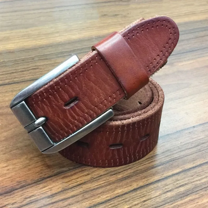 Ремень мужской из натуральной воловьей кожи 3 8 см|belt designer|designer beltsquality belt |