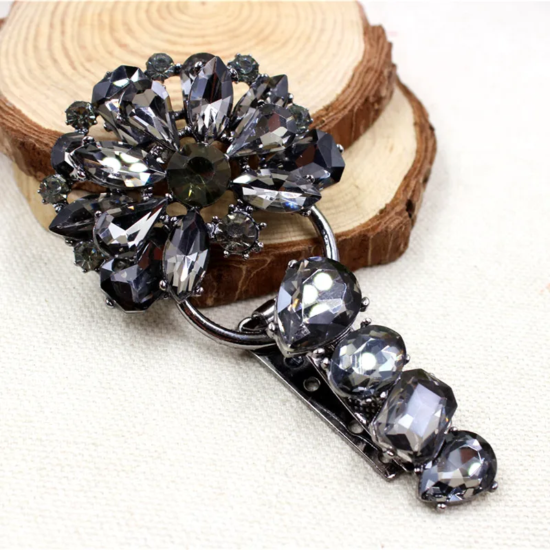 16010812 1 pcs very beautiful fashion Fur buttons coat buttons. Rhinestone Platypus glass with a diamond buckle. | Дом и сад