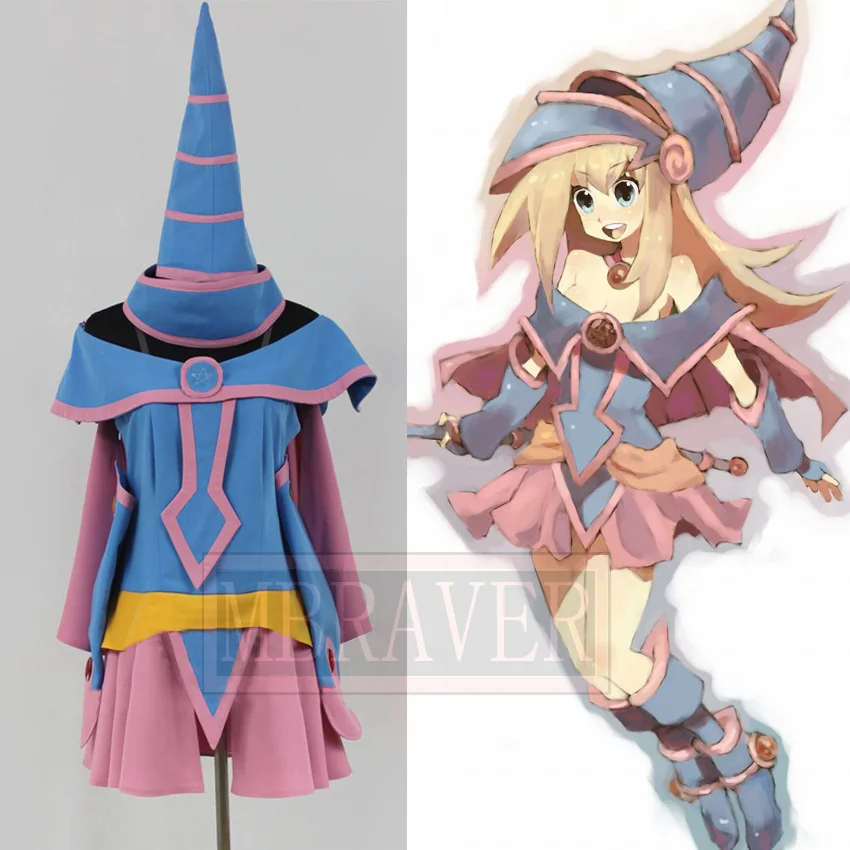 Yu-Gi-Oh! Yu Gi Oh Dark Magician Girl Cosplay Costume