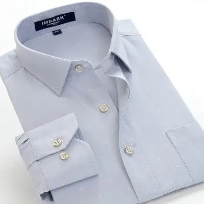 Новое поступление модные тучные 14XL мужские Оксфордские спиннинговые хлопковые рубашки мужские s с длинным рукавом мужские формальные размера плюс MLXL-7XL8XL 10XL 12XL 14XL - Цвет: 76001