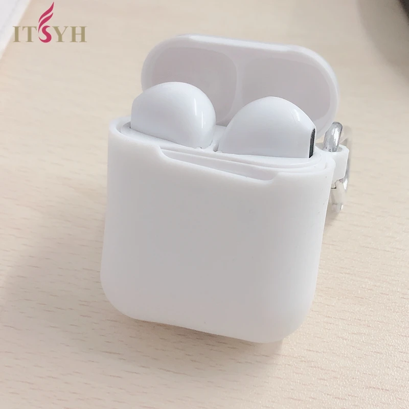 Мини Bluetooth наушники с функцие TWS. Беспроводные стерео наушники. Беспроводная