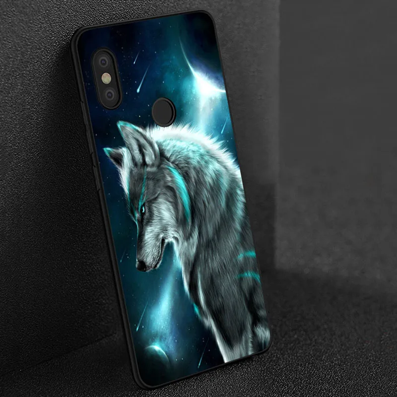 Case For Xiaomi redmi note K20 go 5 7 6 5a pro y3 4a 4X 5A 6a plus Black Soft Silicone Cover |